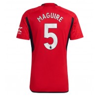 Dres Manchester United Harry Maguire #5 Domaci 2023-24 Kratak Rukav